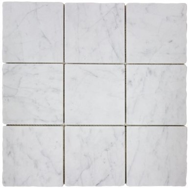 DIEDAO CARRARA TUMBLED SQUARE - Southern Tiles